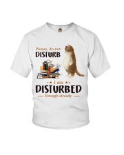 Please, Do Not Disturb - I am Disturbed Enough Already (Front) Youth T-Shirt tile