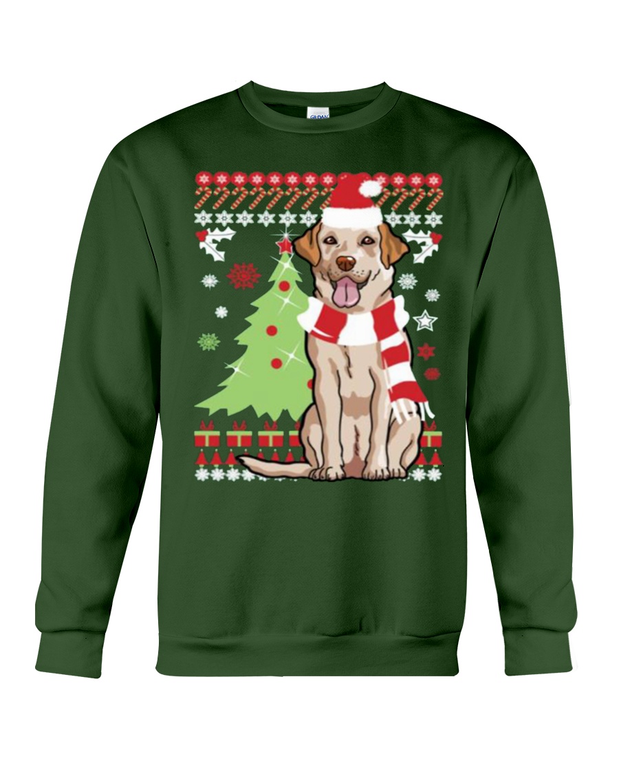 Labrador Christmas Crewneck Sweatshirt