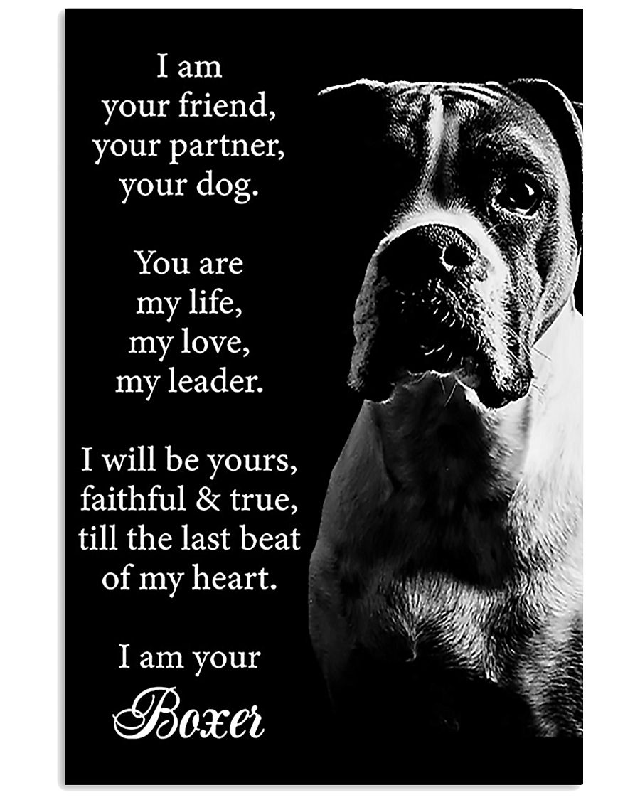 Boxer Friend Poster 11x17 Poster