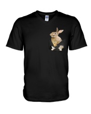 Rabbit Pocket V-Neck T-Shirt thumbnail