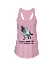 Wolf Soul Ladies Flowy Tank thumbnail