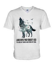 Wolf Soul V-Neck T-Shirt thumbnail