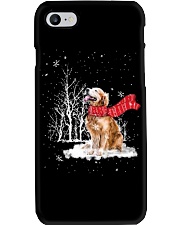 Golden Retriever Snow Phone Case i-phone-7-case