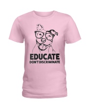 Pitbull Educate Ladies T-Shirt thumbnail