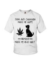 Dogs And Cannabis Happy Youth T-Shirt thumbnail