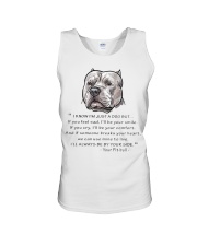 From - Your Pitbull - Unisex Tank thumbnail