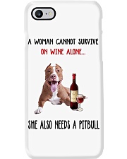 Woman Needs A Pitbull Phone Case thumbnail