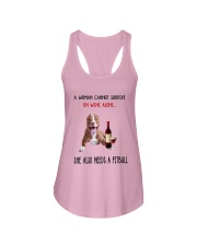 Woman Needs A Pitbull Ladies Flowy Tank thumbnail