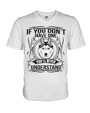 if You Don't Have Husky V-Neck T-Shirt thumbnail