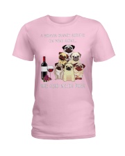 Woman Need Pugs Ladies T-Shirt thumbnail