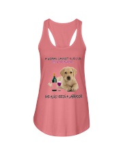 A Woman Also need A Labrador Ladies Flowy Tank thumbnail