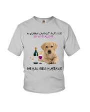 A Woman Also need A Labrador Youth T-Shirt thumbnail