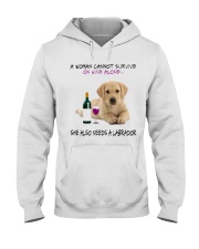 A Woman Also need A Labrador Hooded Sweatshirt thumbnail