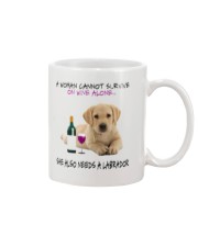A Woman Also need A Labrador Mug thumbnail