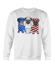 Pugs Flag Crewneck Sweatshirt tile