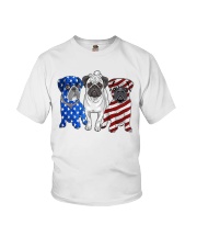 Pugs Flag Youth T-Shirt tile