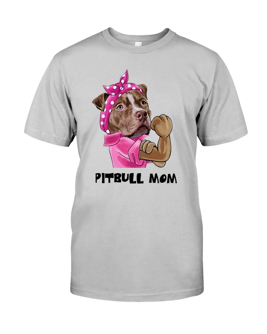 Pitbull Mom Classic T-Shirt