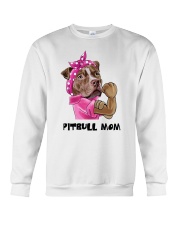Pitbull Mom Crewneck Sweatshirt thumbnail