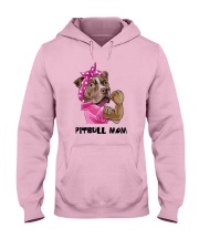 Pitbull Mom Hooded Sweatshirt thumbnail