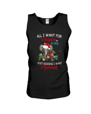 Elephant Christmas Unisex Tank thumbnail