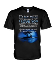 Never Forget That i Love You V-Neck T-Shirt thumbnail
