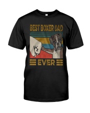 Best Boxer Dad Ever Classic T-Shirt front