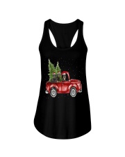 Rottweiler Christmas Car Ladies Flowy Tank thumbnail
