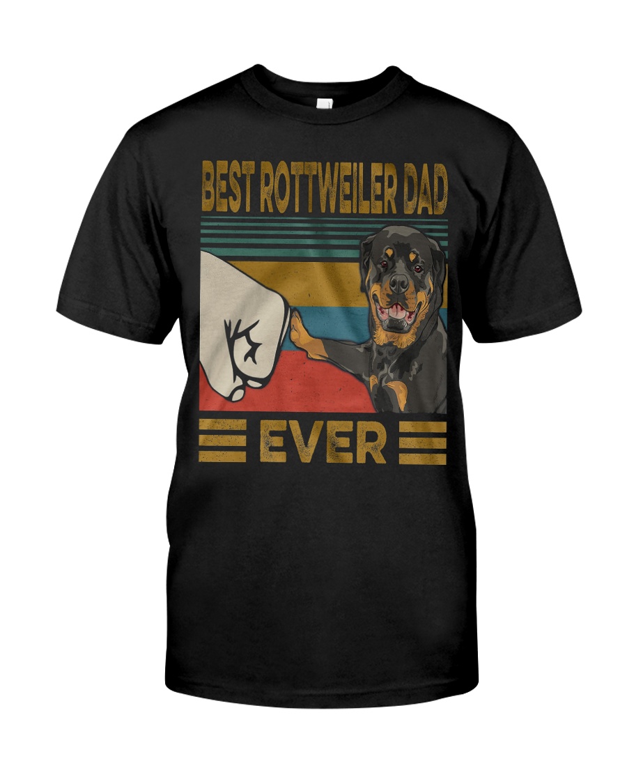 Rottweiler Dad Classic T-Shirt