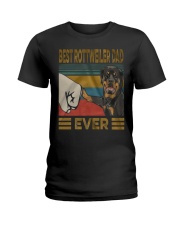 Rottweiler Dad Ladies T-Shirt thumbnail