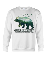 Bear And Into I Go To Lose My Mind Crewneck Sweatshirt tile