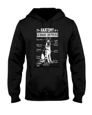 German Shepherd Anatomy Hooded Sweatshirt thumbnail