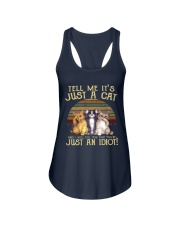 TELL ME IT'S JUST A CAT Ladies Flowy Tank thumbnail