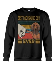 Dachshund Dad Best EVER Crewneck Sweatshirt thumbnail