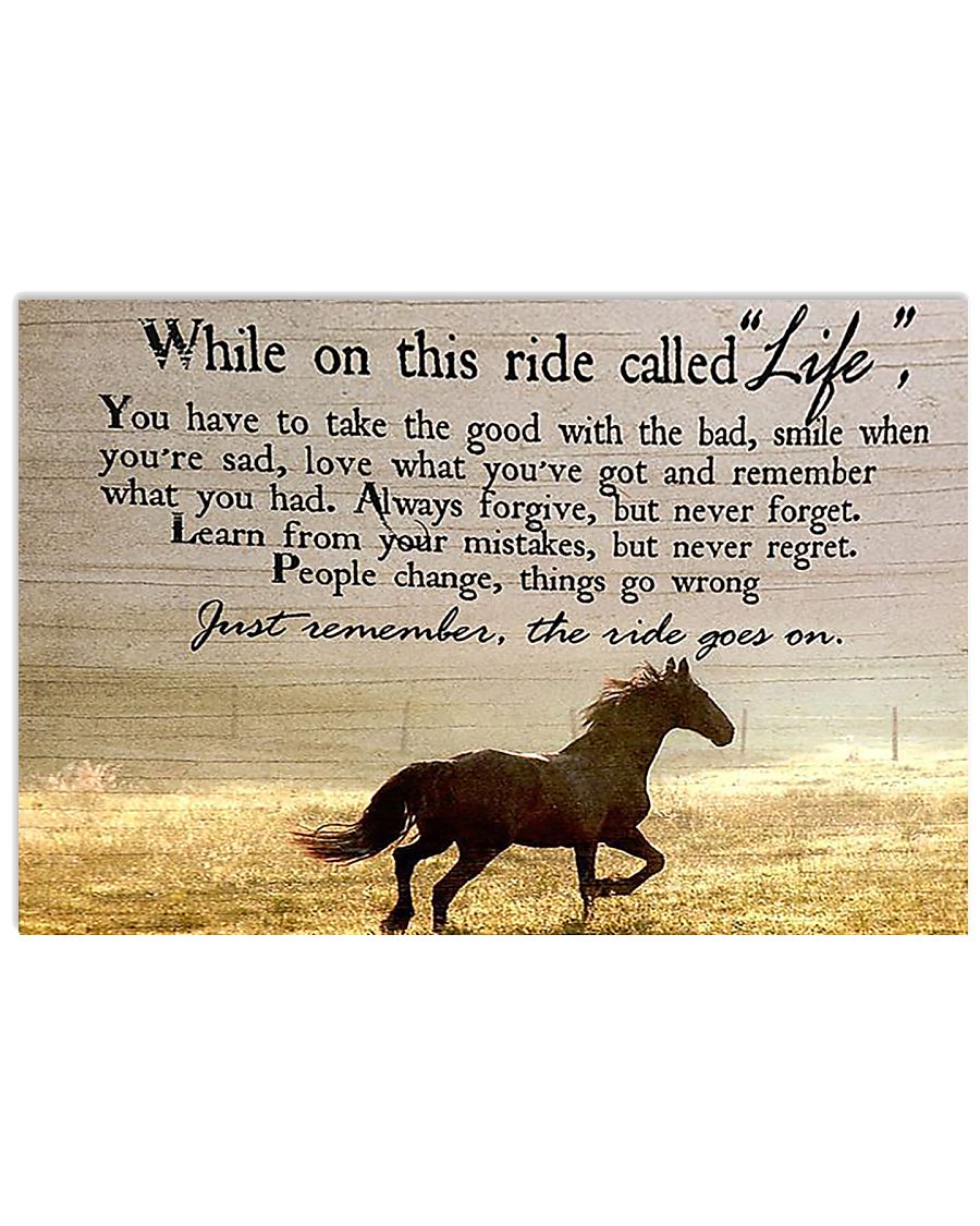 Picture Horse 17x11 Poster
