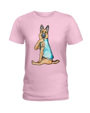 German Shepherd Mom Ladies T-Shirt tile
