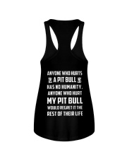 Save Pitbull Life Ladies Flowy Tank thumbnail