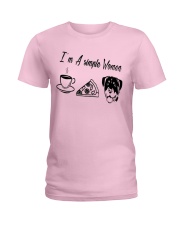 A Simple Woman Rottweiler Ladies T-Shirt thumbnail