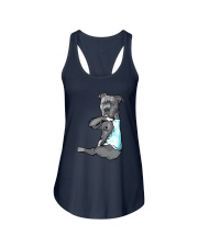 Pitbull Dad Ladies Flowy Tank thumbnail