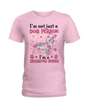 I'm a dachshund mommy Ladies T-Shirt tile