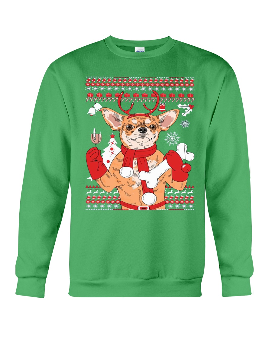 Chihuahua Christmas Crewneck Sweatshirt