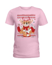 Chihuahua Christmas Ladies T-Shirt thumbnail
