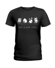 Panda Roll Ladies T-Shirt thumbnail