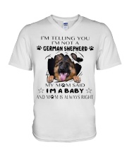 i'm Baby German Shepherd V-Neck T-Shirt thumbnail