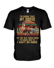 Old Town Road V-Neck T-Shirt thumbnail