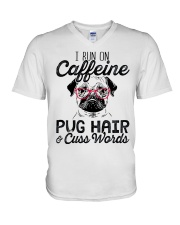 Pug Hair V-Neck T-Shirt thumbnail