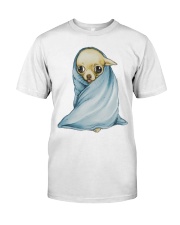 Chihuahua Wrapped in a Blanket Classic T-Shirt front