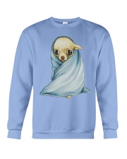 Chihuahua Wrapped in a Blanket Crewneck Sweatshirt thumbnail