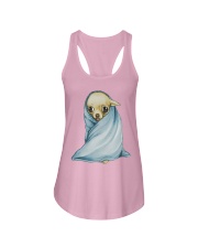 Chihuahua Wrapped in a Blanket Ladies Flowy Tank thumbnail
