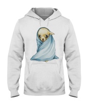 Chihuahua Wrapped in a Blanket Hooded Sweatshirt thumbnail