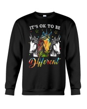 Horse Its Ok To Be Diffrent Crewneck Sweatshirt thumbnail